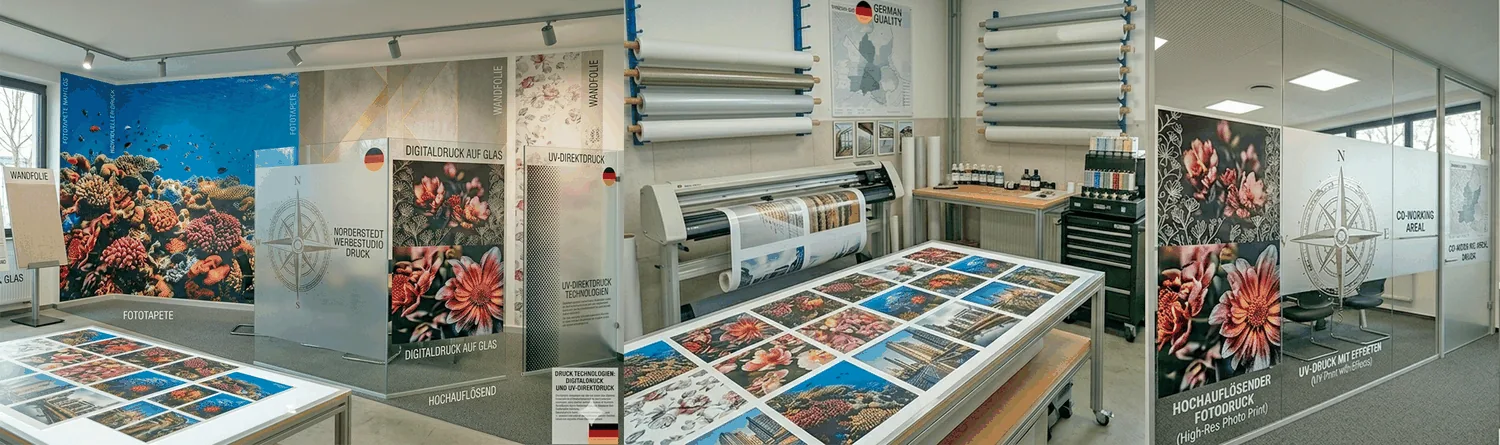 Digitaldruck auf flexiblen Folien als Bilderdruck