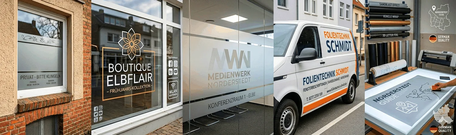 Beschriftung für Schaufenster und Glasflächen